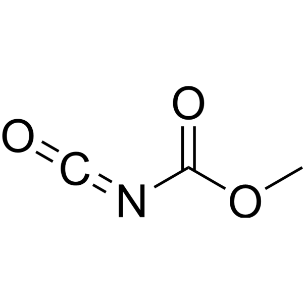 Methoxycarbonyl isocyanate Chemische Struktur