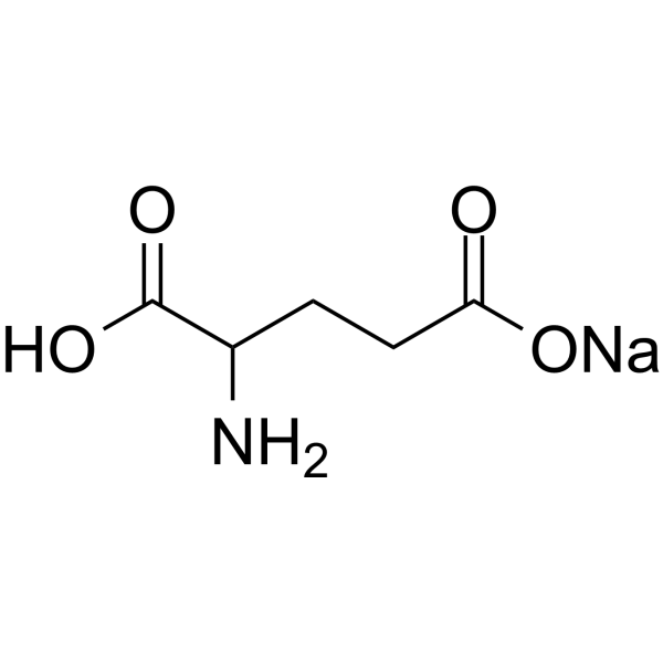 Glutamic acid sodium salt Chemical Structure