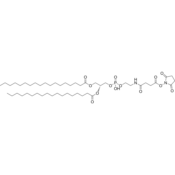 DSPE-NHS 化学構造