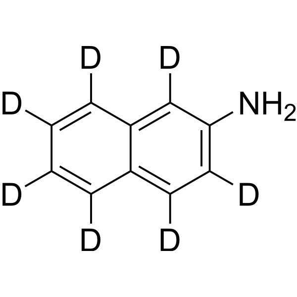 2-Naphthalen-1,3,4,5,6,7,8-d7-amine  Chemical Structure