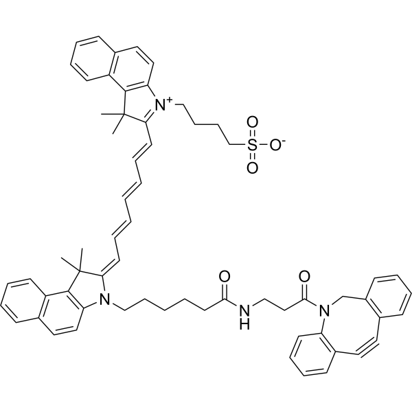 ICG-DBCO Chemische Struktur