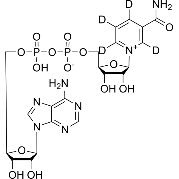 NAD+-d4 Chemische Struktur