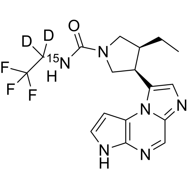 Upadacitinib-15N,d2 التركيب الكيميائي