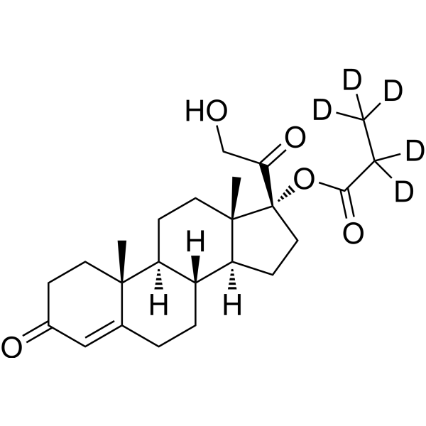 Clascoterone-d5  Chemical Structure