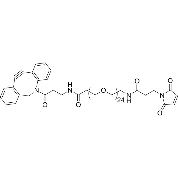 DBCO-PEG24-Maleimide  Chemical Structure