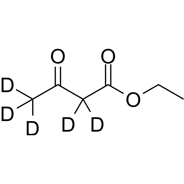 Ethyl acetoacetate-d5 Chemical Structure