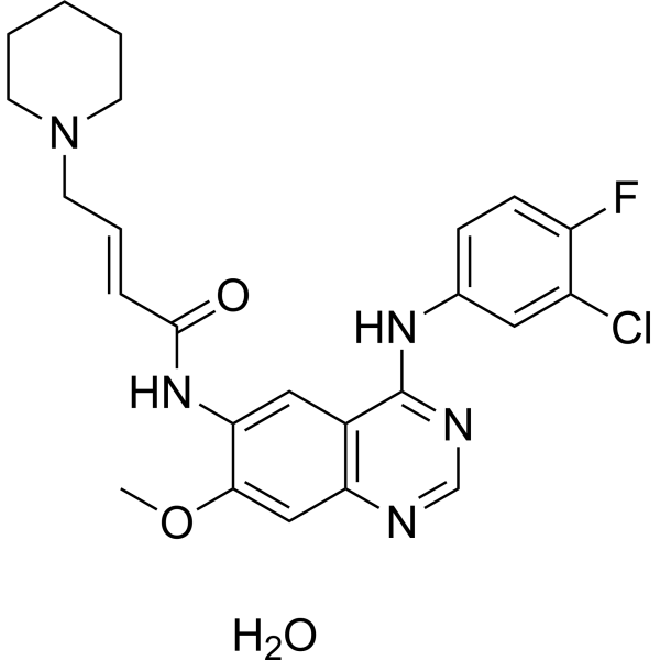 Dacomitinib hydrate  Chemical Structure