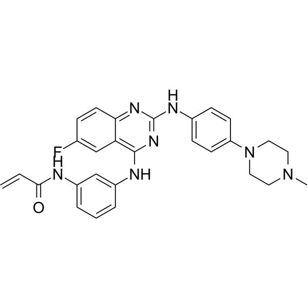 EGFR T790M/L858R-IN-2  Chemical Structure