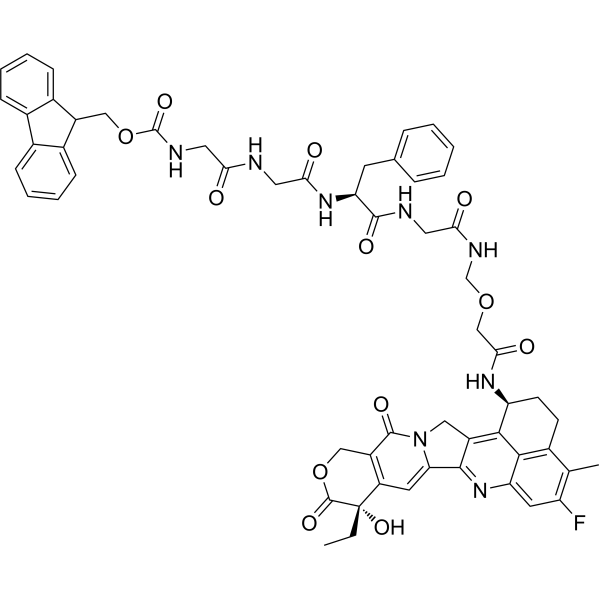 Fmoc-GGFG-DXd  Chemical Structure