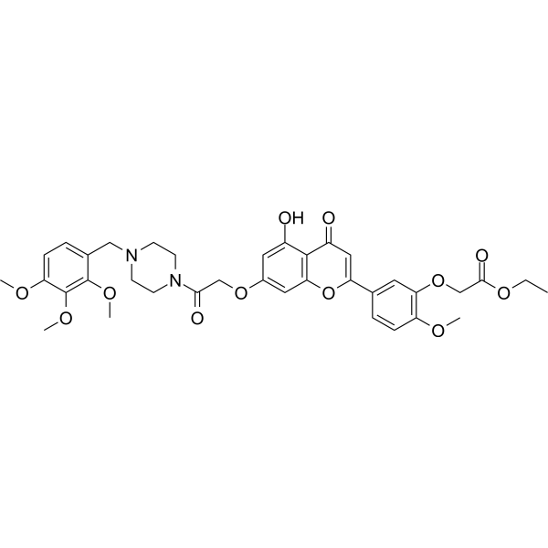 Antimalarial agent 38  Chemical Structure