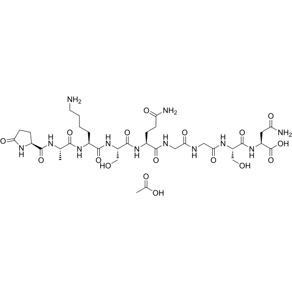 Serum thymic factor acetate  Chemical Structure