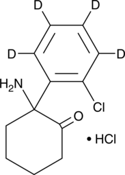 Norketamine-d4 (hydrochloride) Chemical Structure