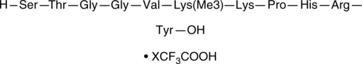 Histone H3K36Me3 (31-41) (trifluoroacetate salt) Chemical Structure