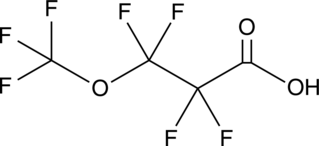 Perfluoro-3-methoxypropanoic Acid التركيب الكيميائي