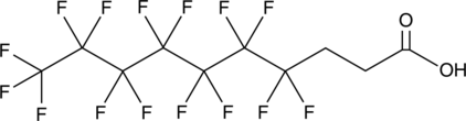 2H,2H,3H,3H-Perfluorodecanoic Acid Chemical Structure