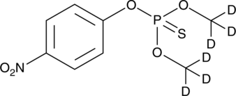 Methyl Parathion-d6 Chemical Structure