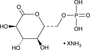 6-Phosphoglucono-δ-lactone (ammonium salt) Chemical Structure