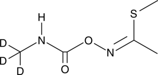 Methomyl-d3 Chemical Structure