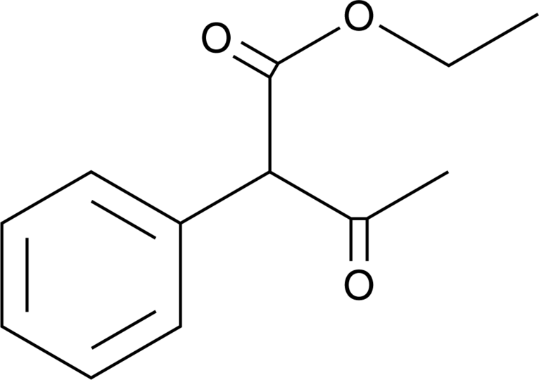 Ethyl 2-phenylacetoacetate Chemical Structure