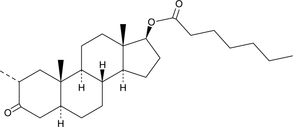 Drostanolone Enanthate 化学構造