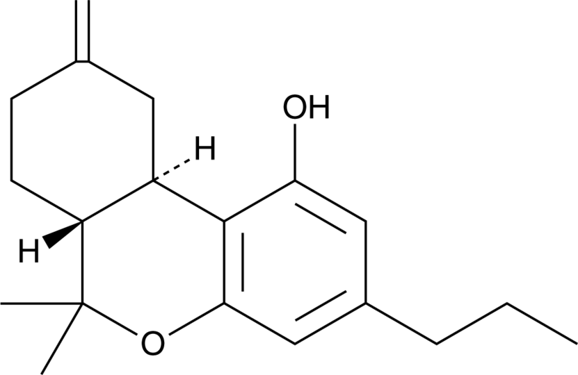 exo-Tetrahydrocannabivarin Chemical Structure