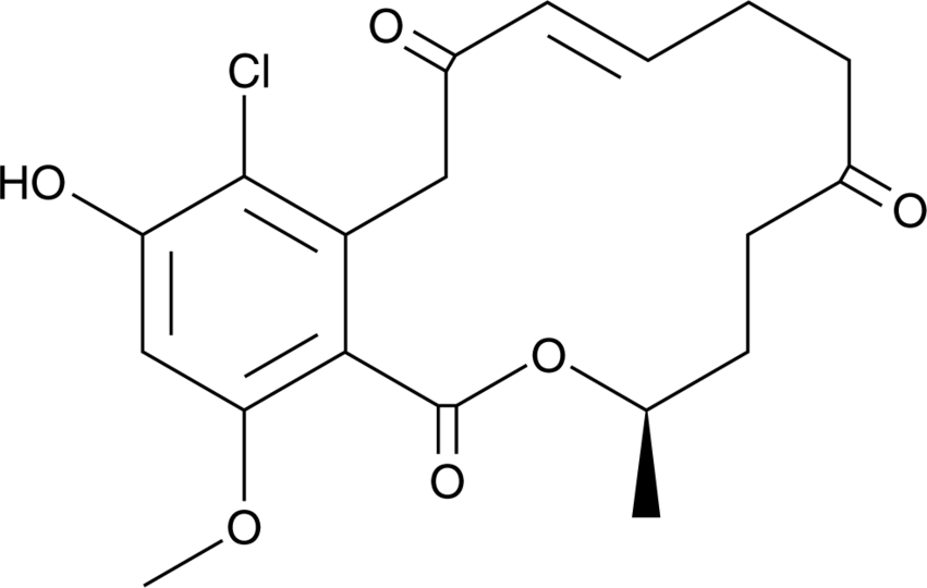 Cryptosporiopsin A Chemical Structure