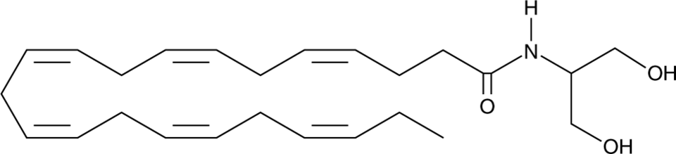 Docosahexaenoyl Serinol  Chemical Structure