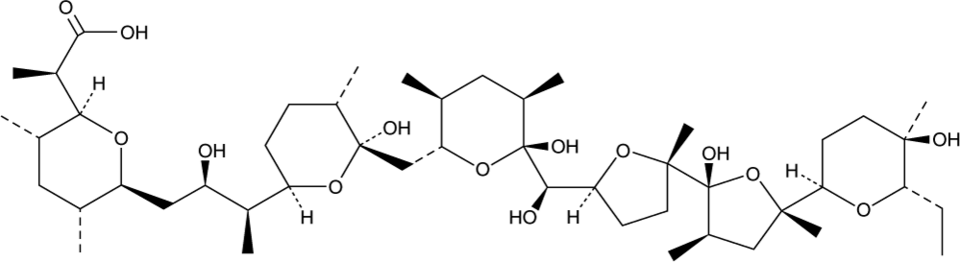 Alborixin Chemische Struktur