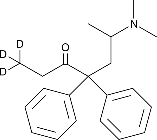 (±)-Methadone-d3  Chemical Structure