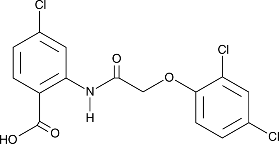 MRSA Antibiotic 1 Chemical Structure