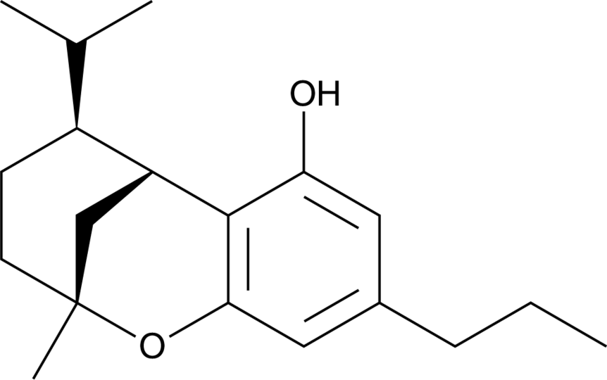 iso-Hexahydrocannabivarin Chemical Structure