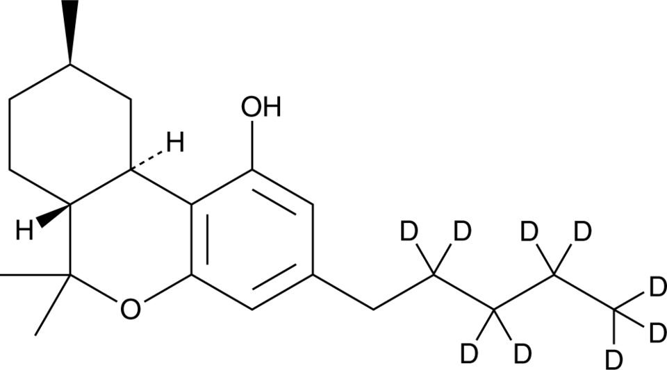 9(R)-Hexahydrocannabinol-d9 Chemical Structure