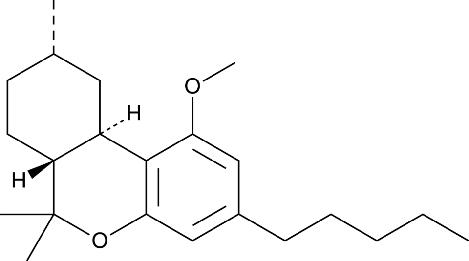 9(S)-Hexahydrocannabinol methyl ether Chemical Structure