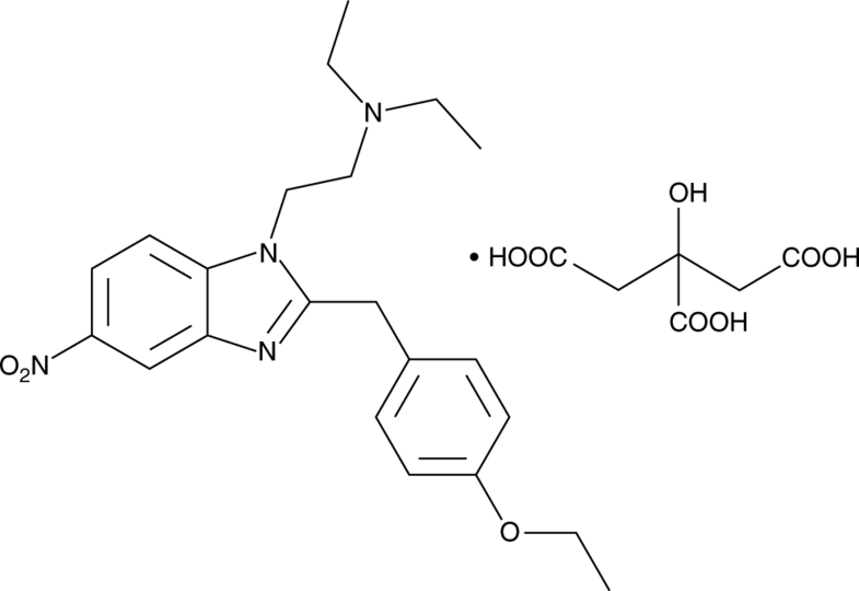 Etonitazene (citrate) Chemical Structure