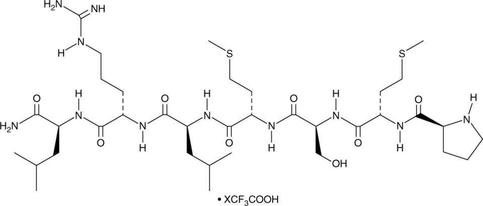 Myomodulin A (Aplysia, Lymnaea) (trifluoroacetate salt)  Chemical Structure