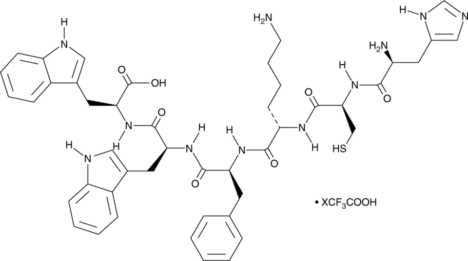 HCKFWW (trifluoroacetate salt) Chemical Structure