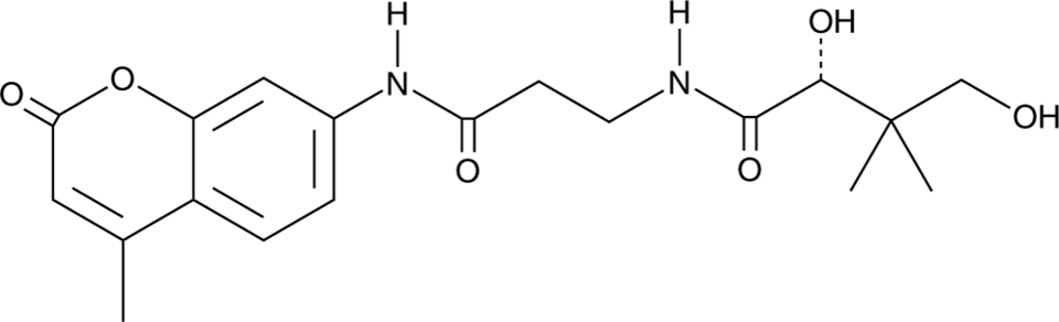 Pantothenate-AMC  Chemical Structure