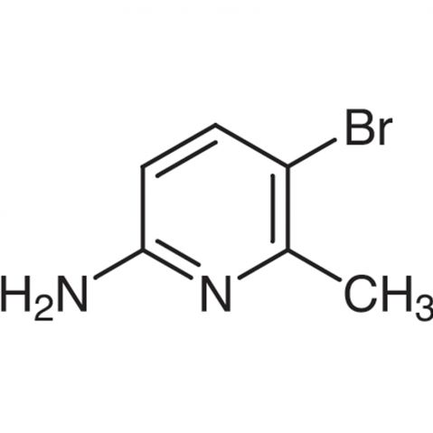 6-AMINO-3-BROMO-2-METHYLPYRIDINE Chemical Structure