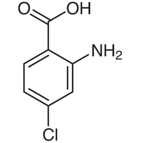 2-Amino-4-chlorobenzoic acid التركيب الكيميائي