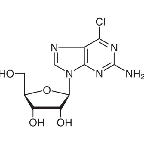 2-Amino-6-chloropurine riboside Chemical Structure