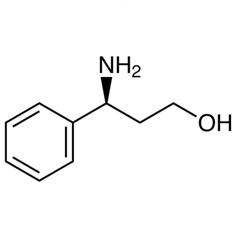 (S)-3-Amino-3-phenylpropan-1-ol Chemische Struktur