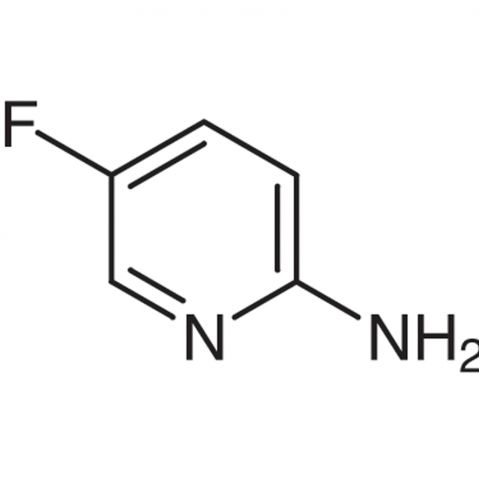 2-Amino-5-fluoropyridine Chemische Struktur