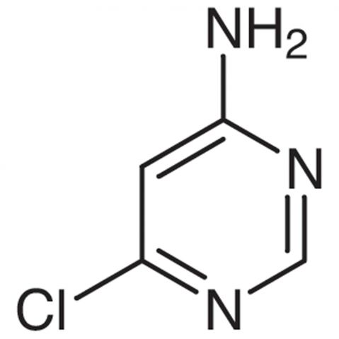 4-Amino-6-chloropyrimidine 化学構造