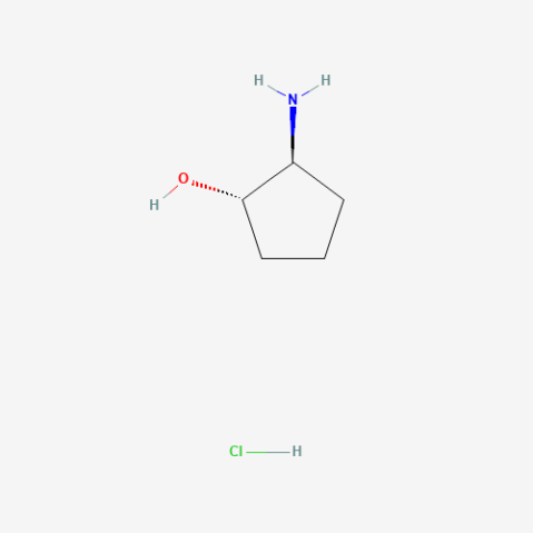 trans-(1S,2S)-2-Aminocyclopentanol Hydrochloride Chemische Struktur