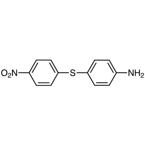 4-Amino-4'-nitrodiphenyl Sulfide 化学構造