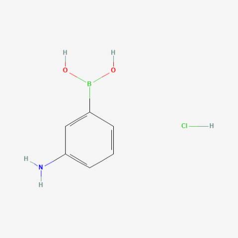 3-Aminophenylboronic acid hydrochloride Chemical Structure