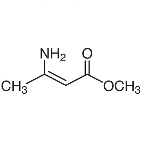 3-Aminocrotonic Acid Methyl Ester Chemical Structure