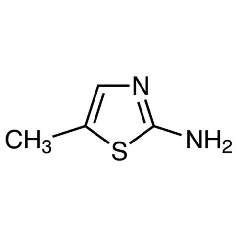 2-Amino-5-methylthiazole Chemische Struktur