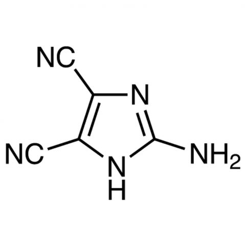 2-Amino-4,5-imidazoledicarbonitrile Chemical Structure