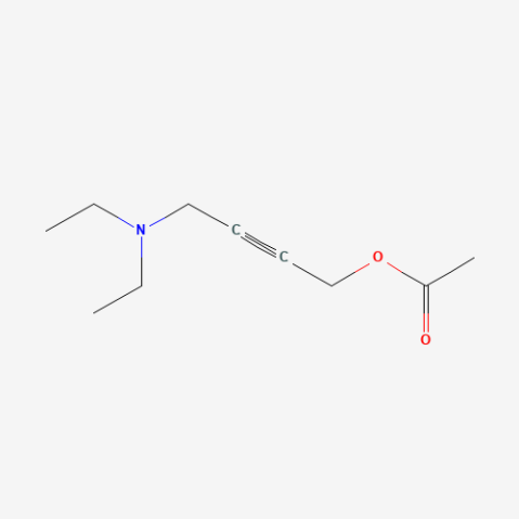 1-Acetoxy-4-diethylamino-2-butyne Chemical Structure